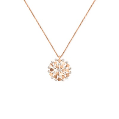 CHAUMET BEE DE CHAUMET NECKLACE 18K ROSE GOLD DIAMONDS 085404